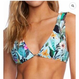 Nanette Lepore Green and Blue Bikini Swimwear